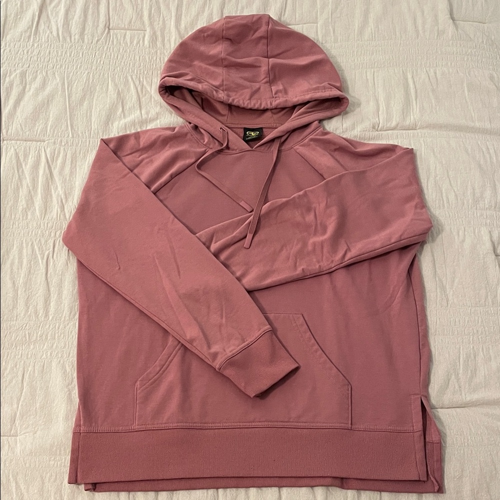 Athletic Works Women's Dusty Rose and Heathered Gray Hoodie Bundle - Picture 3 of 13